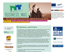 Tablet Screenshot of businessmail.communicationproject.eu